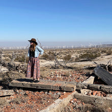 Load image into Gallery viewer, Lynt Pocket Maxi Skirt in Desert Dweller