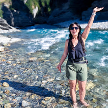 Load image into Gallery viewer, Lynt Razor Back Tank in Black