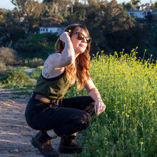 Load image into Gallery viewer, Lynt Tunic Tank in Green Olive