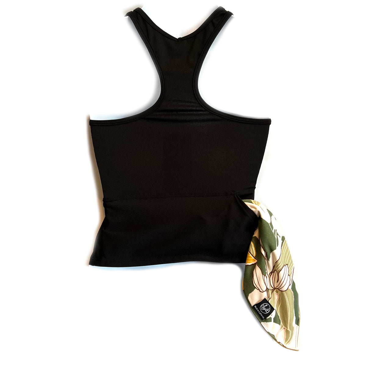 Lynt pocket tank in black 
