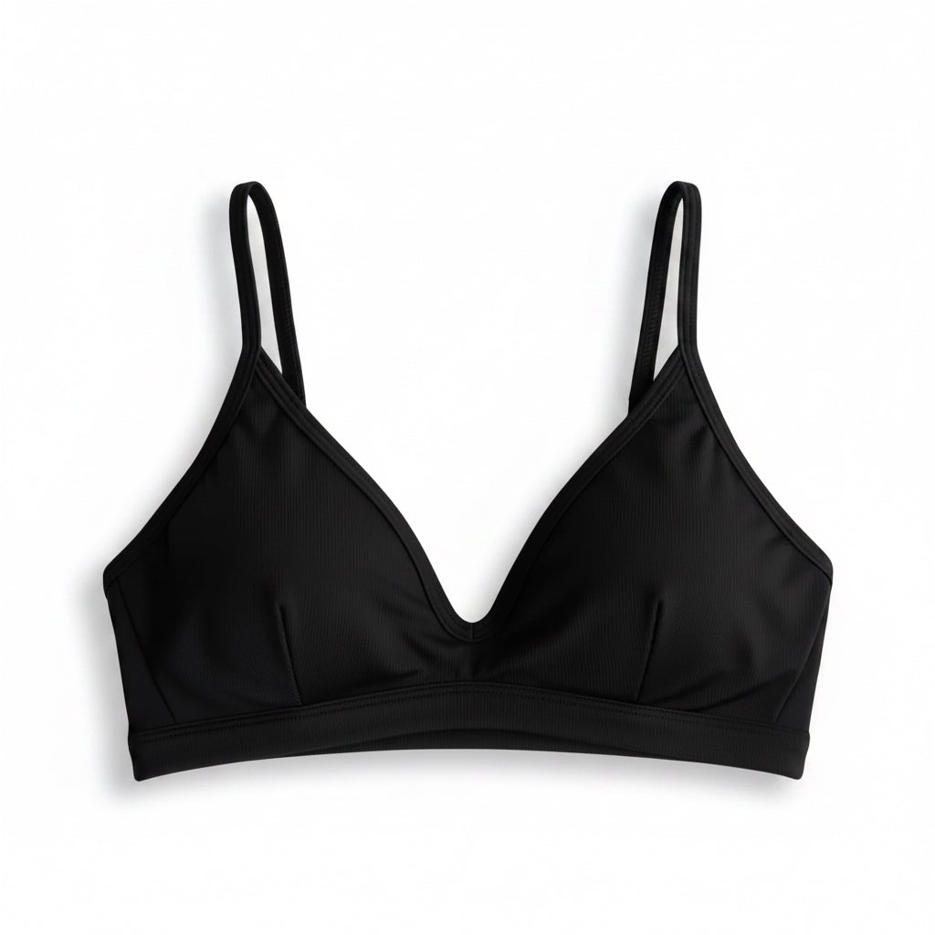 Lynt Waterproof bralette top in Black