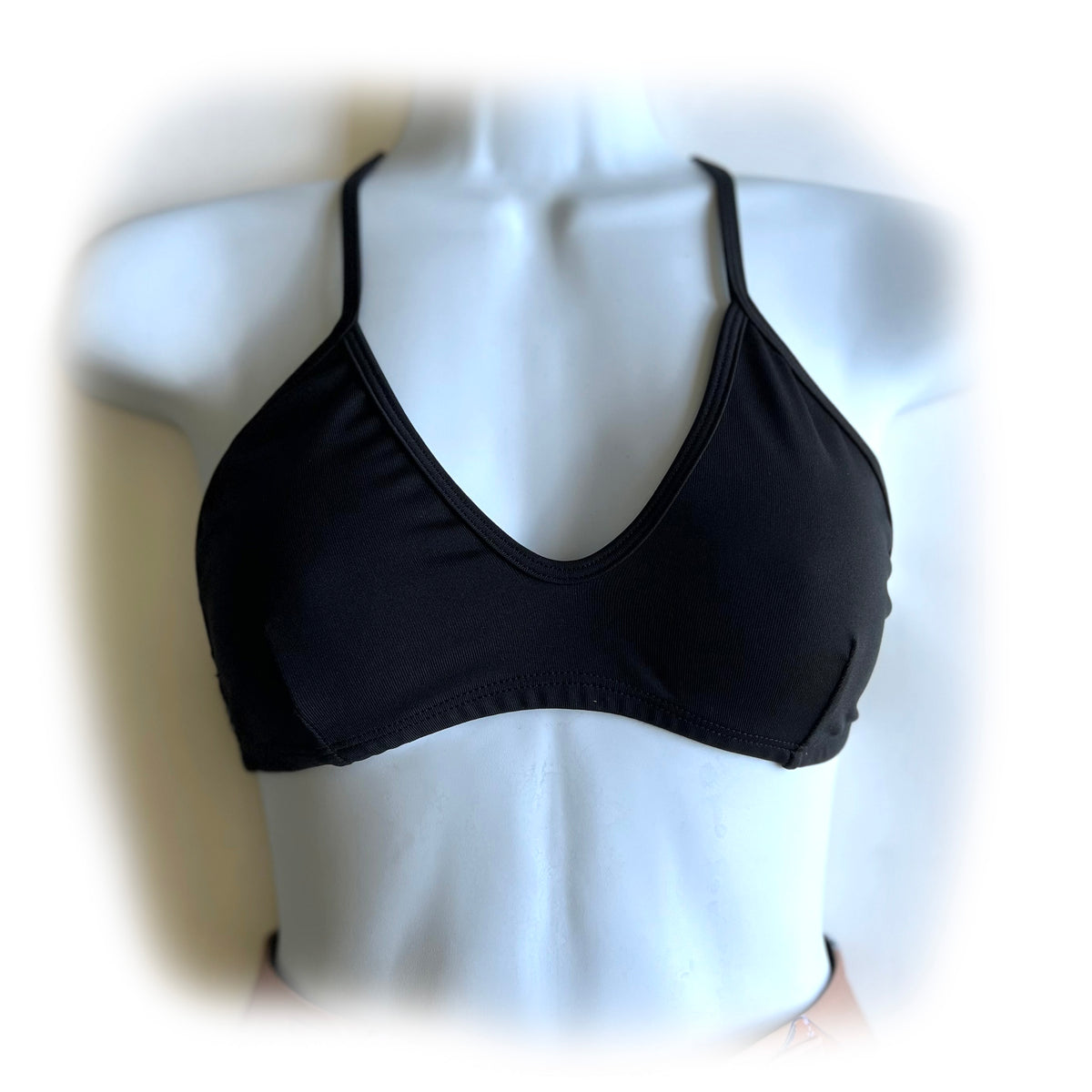 Lynt Waterproof bralette top in Black