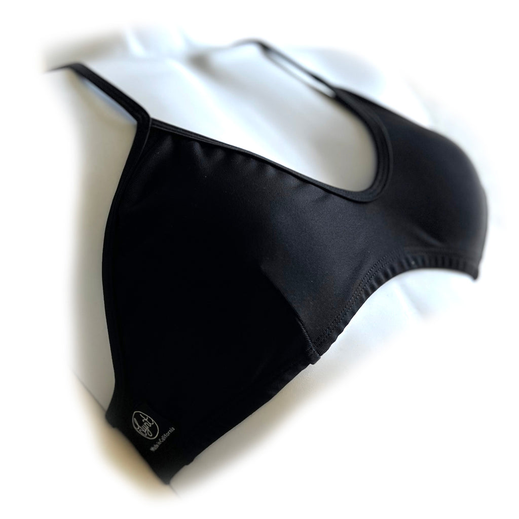 Lynt Waterproof bralette top in Black