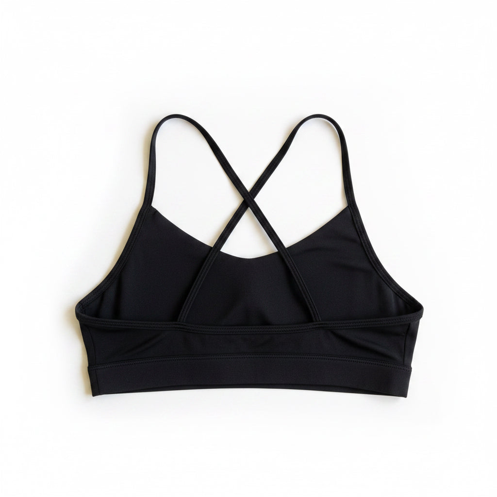Lynt Waterproof bralette top in Black