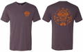Adams Ave Bikes Camp Logo Tee in Maroon