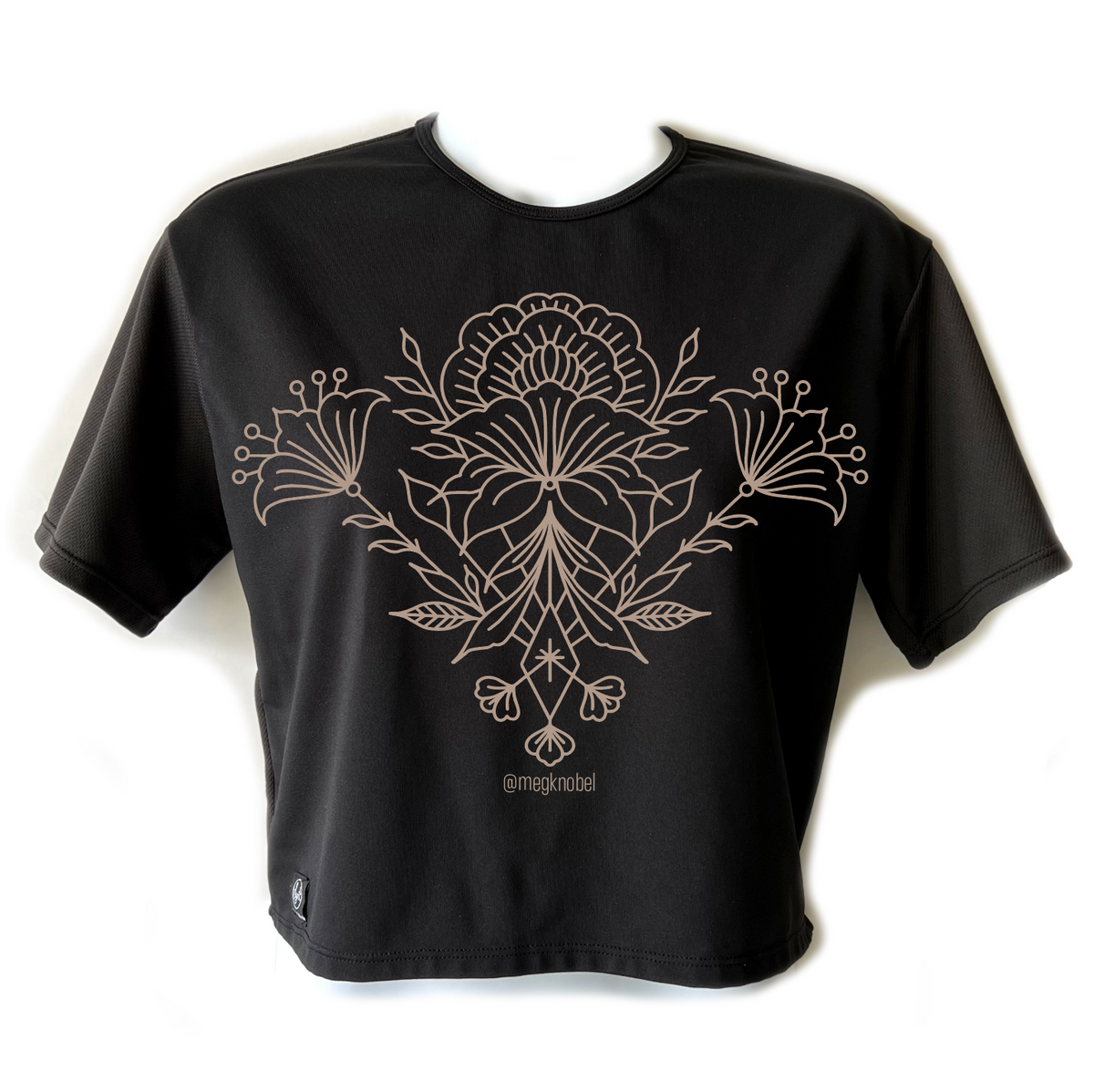 Lynt Crop Tee Collaboration with Meg from Outdoor Traditions Tattoo
