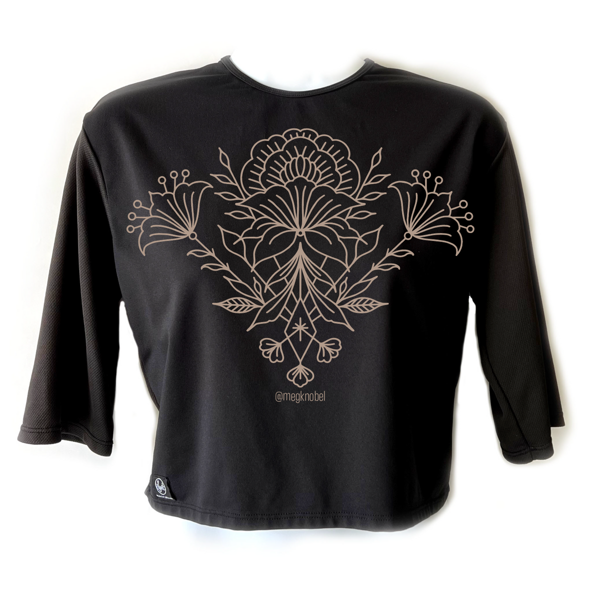 Lynt Crop Tee Collaboration with Meg from Outdoor Traditions Tattoo