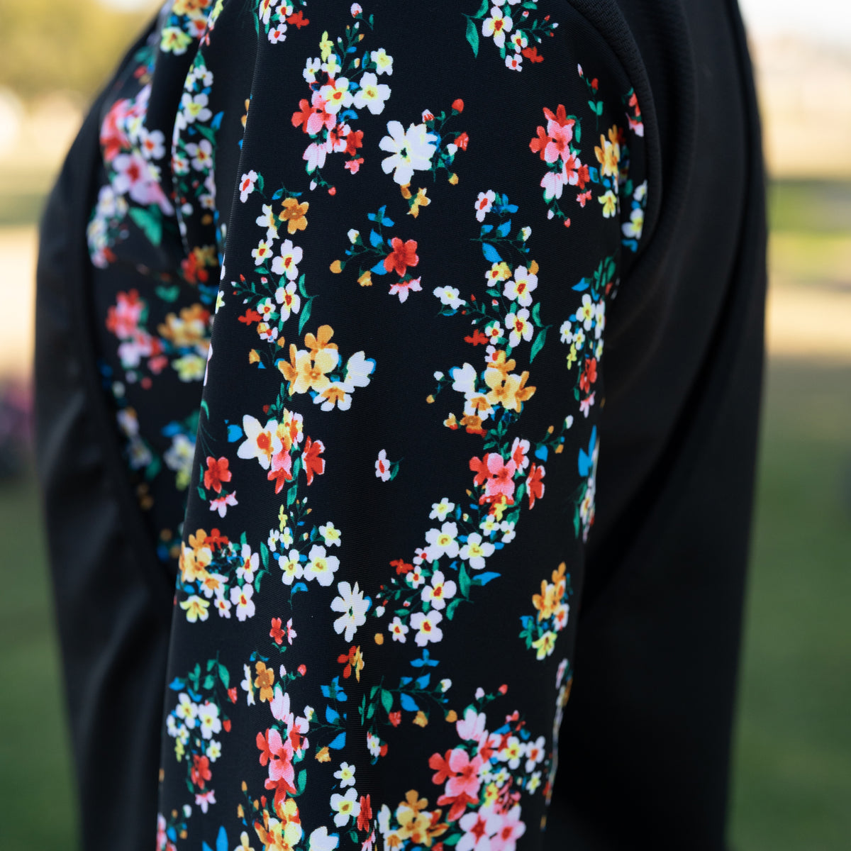 Lynt Crop Tee in Delicate Wild Flowers