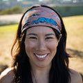 Lynt Reversible Stretch Headband in Desert