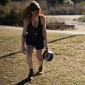 Lynt Printed Pleated Shorts in Giraffe