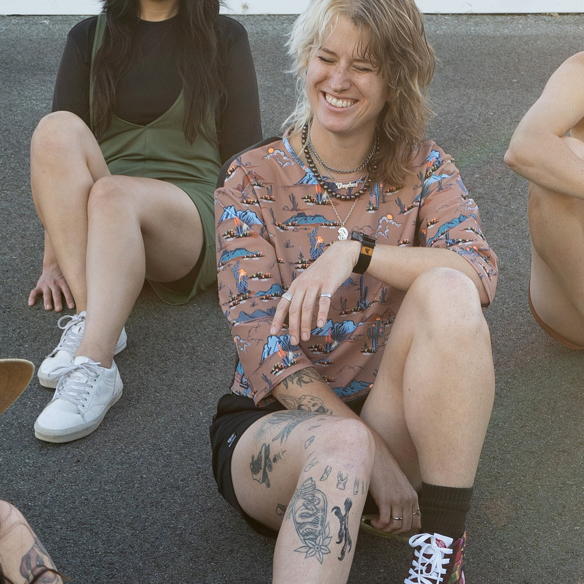 Lynt Crop Tee in Desert Dweller