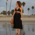 Lynt The Ultimate Maxi Skirt in Black