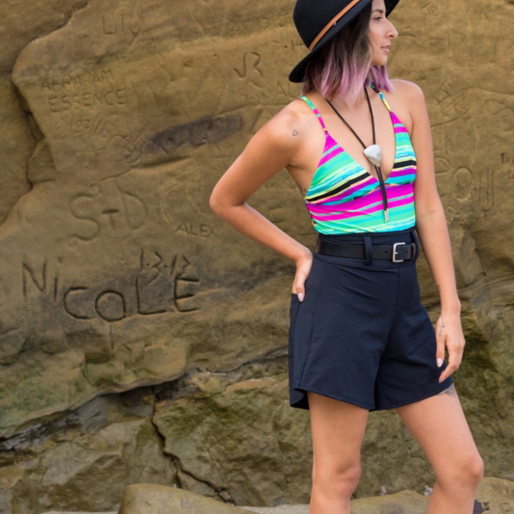 Lynt Basic Bodysuit in Serape Stripe